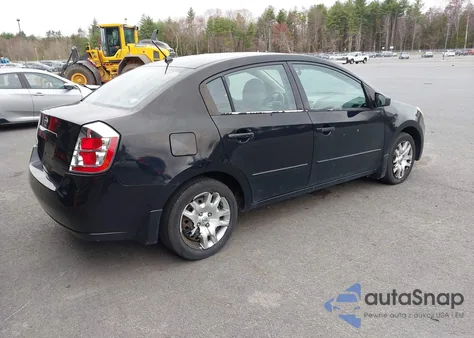 2008 Nissan Sentra 2.0S из США, поврежденный, VIN 3N1AB61E88L646593
